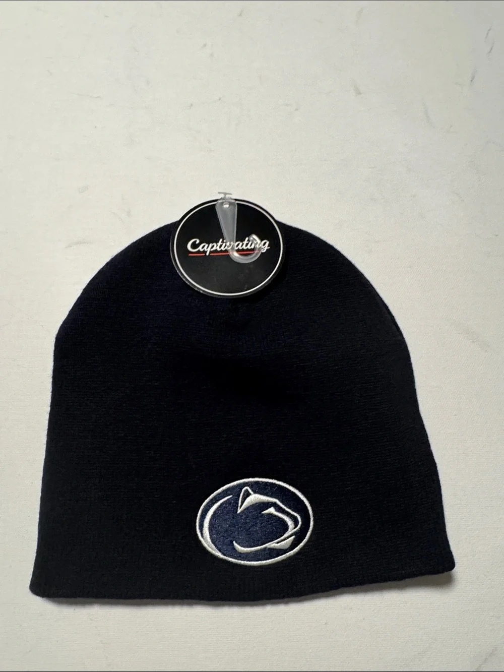 Penn State Beanie Mens Navy